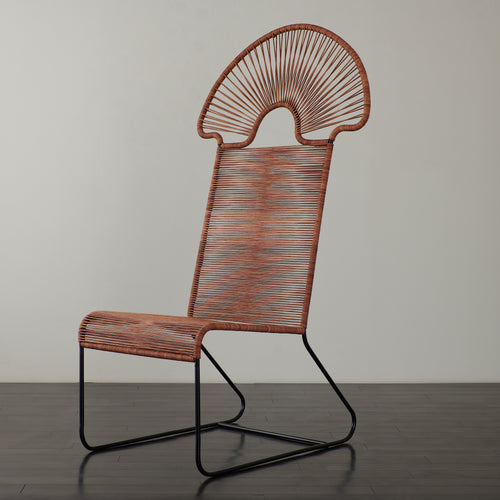 BC WORKSHOP AURA CHAIR IN LEATHER BY LIKA MOORE